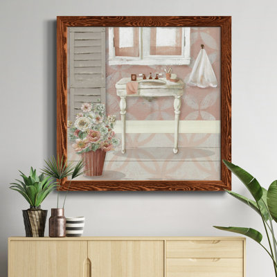 " Blush Springtime Wreath II "