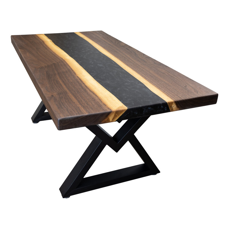 Ozark Mountan Black Walnut Epoxy Coffee Table