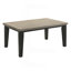 Ensemble de salle à manger contemporain 18 po Table à rallonge extensible gris clair-337100588