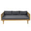3 Seater Outdoor Daybed With Rattan Arms-2018758375