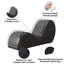 Vegan Leather Chaise Lounge-98809570