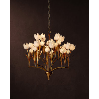 36 - Light LED Chandelier
