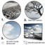 «Calming Lakes Charm Scenery - River», art mural sur toile-107742232-107742234