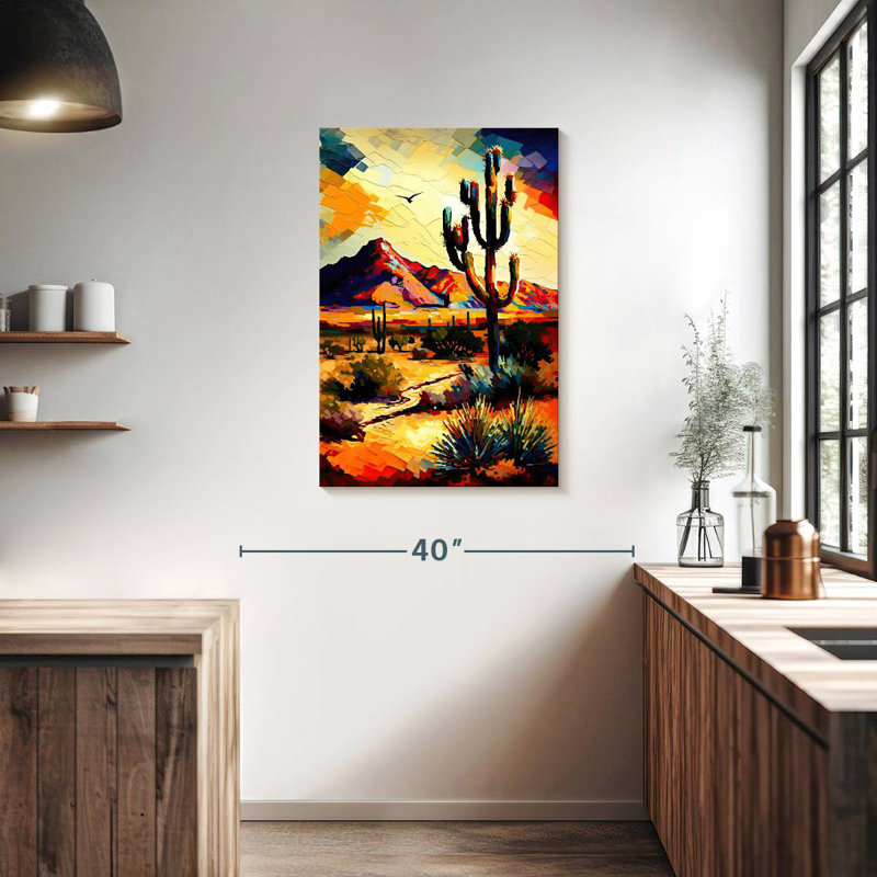 Alvord Sonoran Desert AZ III, H 36 po x l 24 po