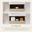 Meuble-lavabo mural simple 30 po avec lavabo à surface solide blanc brillant-20413020