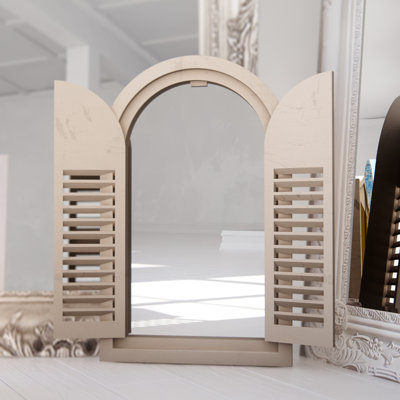 Shutter Mirror (White)
