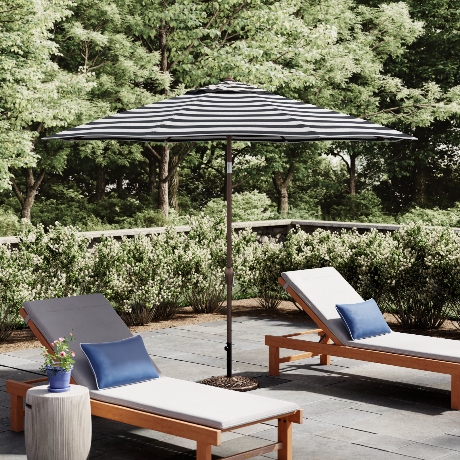 108'' Outdoor Umbrella, Bronze