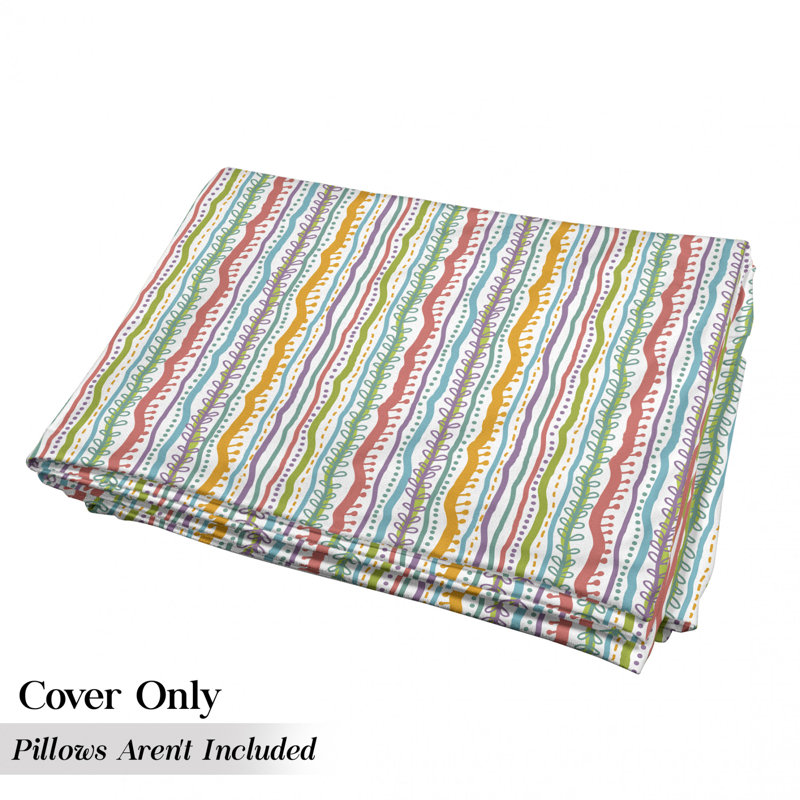 Housse de coussin d'extérieur courbée, H 2 po x l 27 po x P 88 po