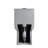 Bathroom Toilet In Grey 002 Shade, 1/1.60 , Water Elongated Comfort Height Floor Mounted With Soft Closing Seat Grey, Secure