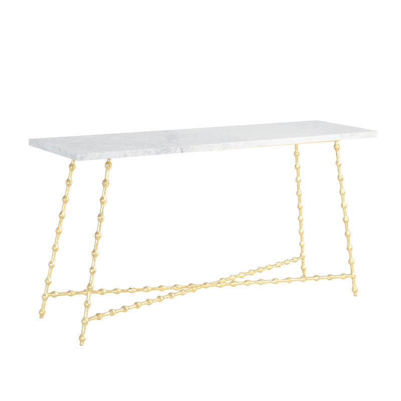 Elder Console, White, Gold
