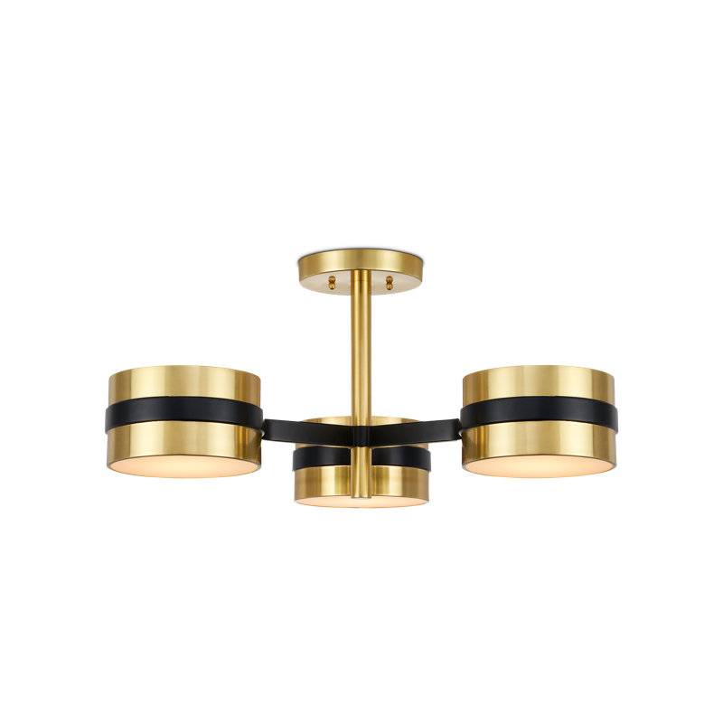 Heybrook 3 - Light LED Semi Flush Mount