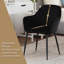Shepton 46cm H Velvet Upholstered Armchair-845607920