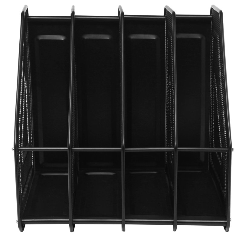Jayston Desktop Metal Mesh File Organizer