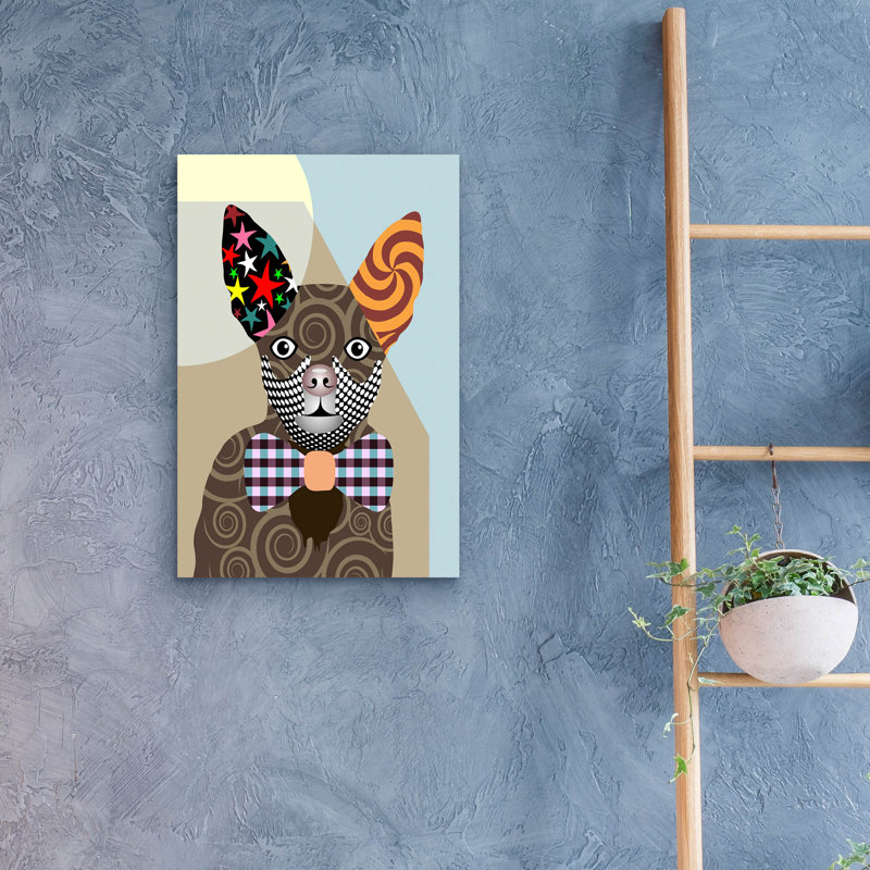 «Chihuahua Dog» par Lanre Adefioyue, H 24 po x l 16 po x P 0,2 po
