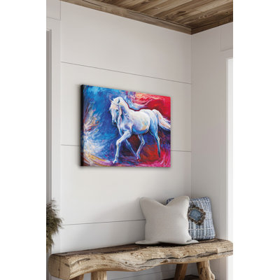 Superbe peinture sur toile décorative, 16 po x 24 po | 100% toile avec une épaisseur de 1,2 pouce | Parfait pour la décoration intérieure, le salon et le bureau | Couleurs éclatantes et conception unique pour rehausser tout espace