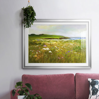 Montara Bluff, reproduction d'art encadrée