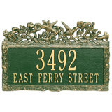 Woodland 2-Line Wall Address Plaque