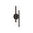 Asherah Steel Candle Wall Light-944175611