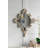 30" X 23.5" Artistic White Diamond Scrollwork Mirror