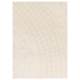 Himalayan Abstract Area Rug in Beige