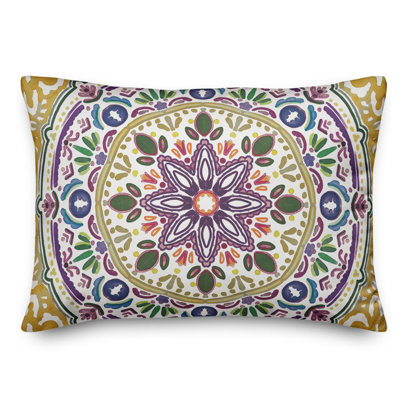  Housse et insert de coussin d'extérieur pour l'extérieur, Mauve, Floral 2