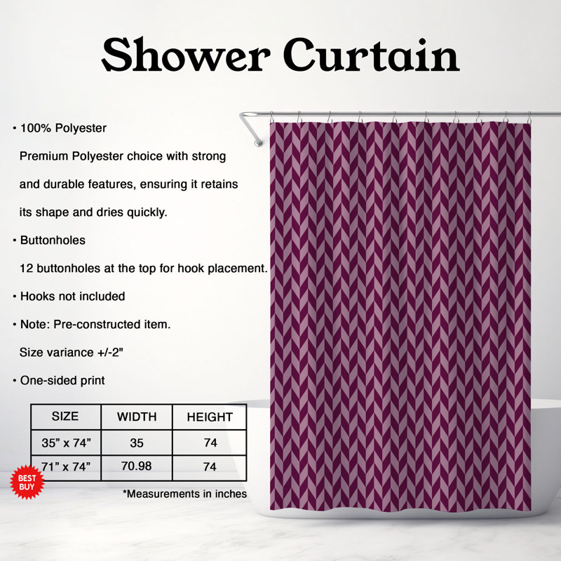 Rideaux de douche Fall Hues - Premium, H 74 po x l 71 po