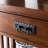 Beachley Solid Wood Slatted Bookcase in Mission Oak