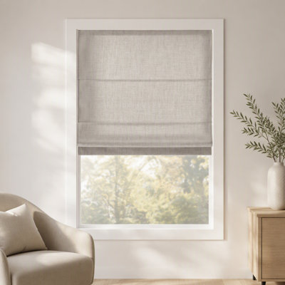Store romain sans cordon obscurcissant 1 pièce, gris