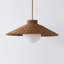 Luminaire suspendu en rotin 19,5 po Bunita