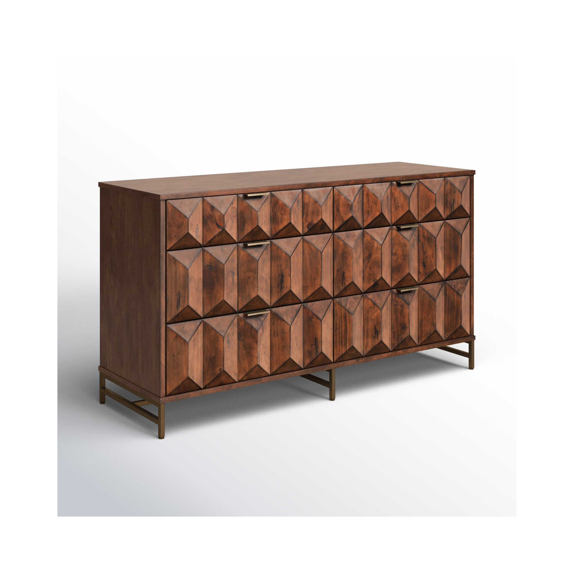 Dalhart 6 Drawer Double Dresser