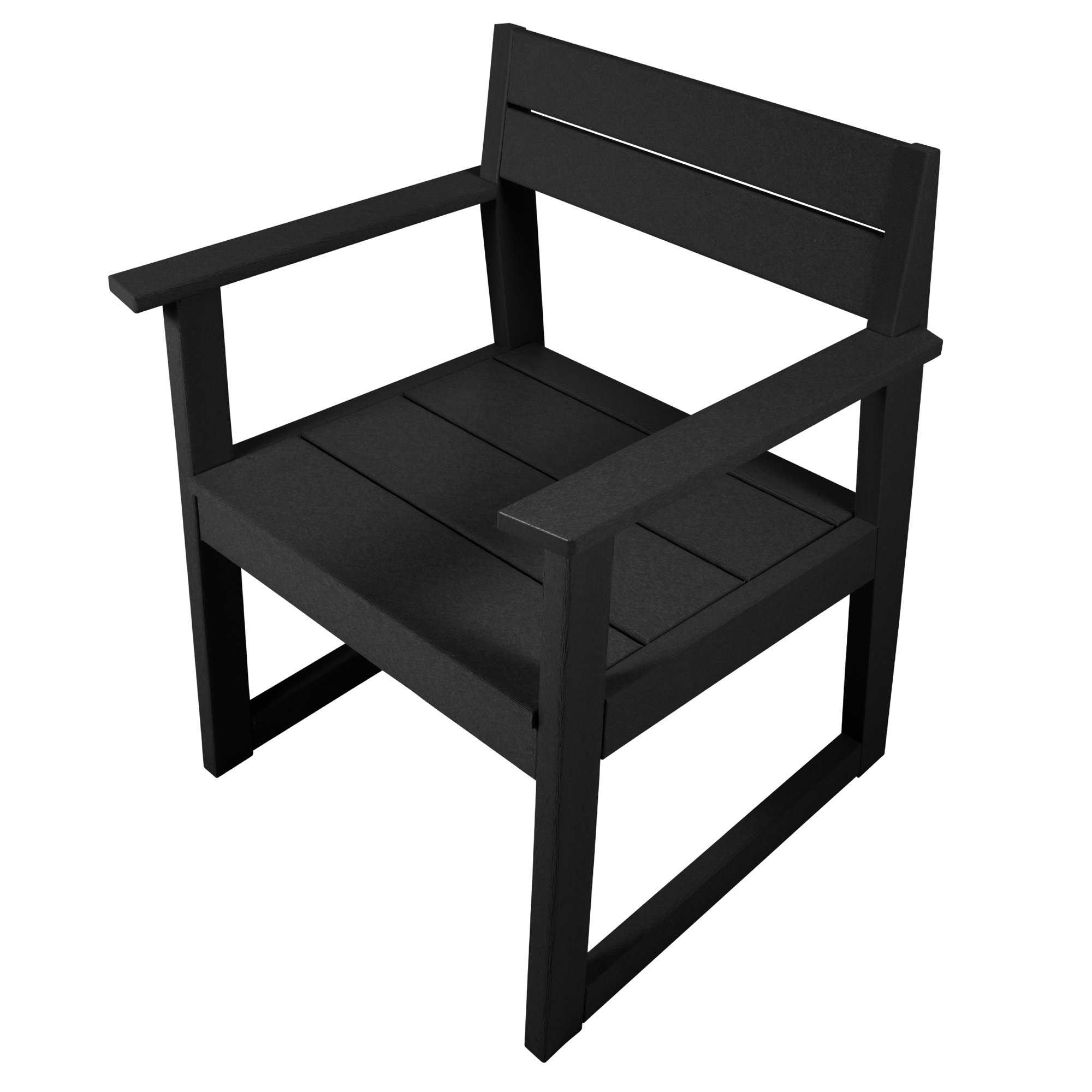 Cifuentes Dining Armchair, Black Sand