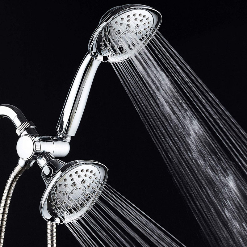 Pomme de douche à double fonction luxueuse à haute pression