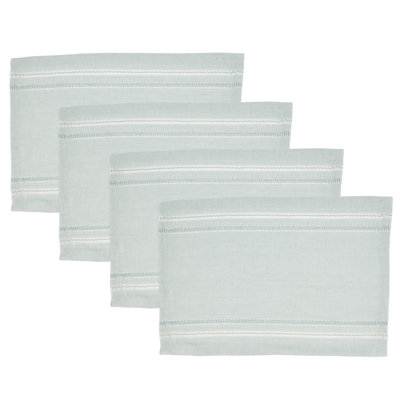 Leno Stripe Elegance Placemat (Set of 4)