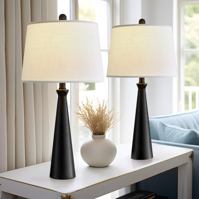 25.75" Industrial Touch Lamp USB Charging–Suitable for Living Room,Office,Hallway (Bulb Included)