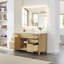 Beckett 60" Freestanding Single Bathroom Vanity with Quartz Top-274150218-297209261-297209262
