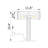 Ribbed Glass Table Lamp