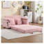 Canapé futon convertible 58 pouces en chenille