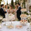 Présentoir à gâteaux, 5 pièces SilverCake Stand - Plateaux ronds pour fête d'anniversaire de mariage