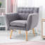 Fauteuil capitonné de 26,8 po Lavigne-550804959