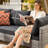 Rattan Outdoor Sofa 11-piece Set With Fire Pit-314973085-288189913