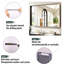 Miroir de salle de bain mural-1341122936