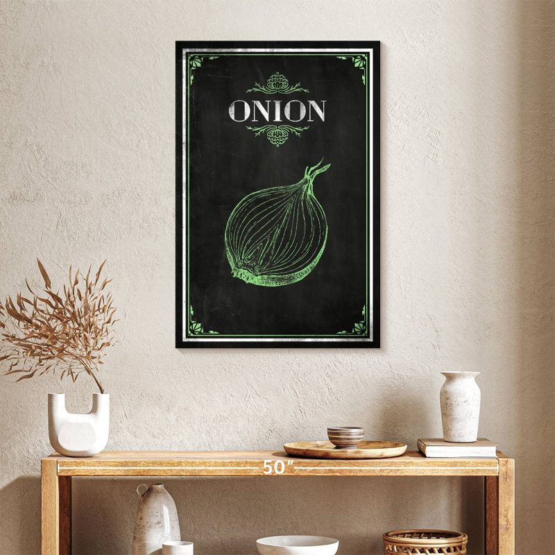 Onion, 36" H x 24" W