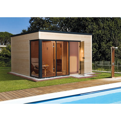 Sauna Cubilis ohne Ofen für 3 Personen
