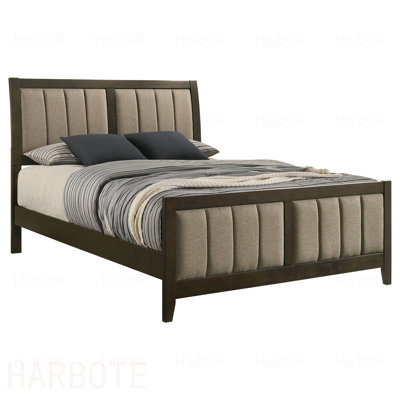 Clement  Cocoa 51-inch Queen Panel Bed