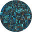 Tapis 100% à motifs lavables à la machine 2989 3426-LBL-68561447
