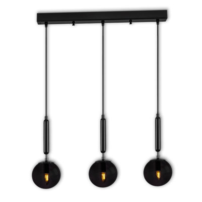 Luminaire suspendu pour îlot de cuisine 3 lumières