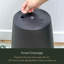 Grand pot de fleurs Solace - noir, paquet de 3 (toutes les tailles)-132260816-132260821-132260822