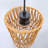 Bohemian Tree Floor Lamp with 3 Rattan Shades, RGB Dimmable Bulb & Foot Switch