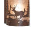 1 - Light Flush Mounted Sconce