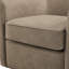Fauteuil d'appoint pivotant en similicuir Westly-1448404159